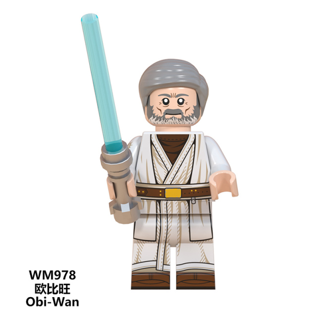 WM6091 Star wars C-3PO Skywalker Tarfful Han solo Paz vizla Luke Palpatine Obi wan mini figures juguetes mini toys building blocks sets Toys for kids