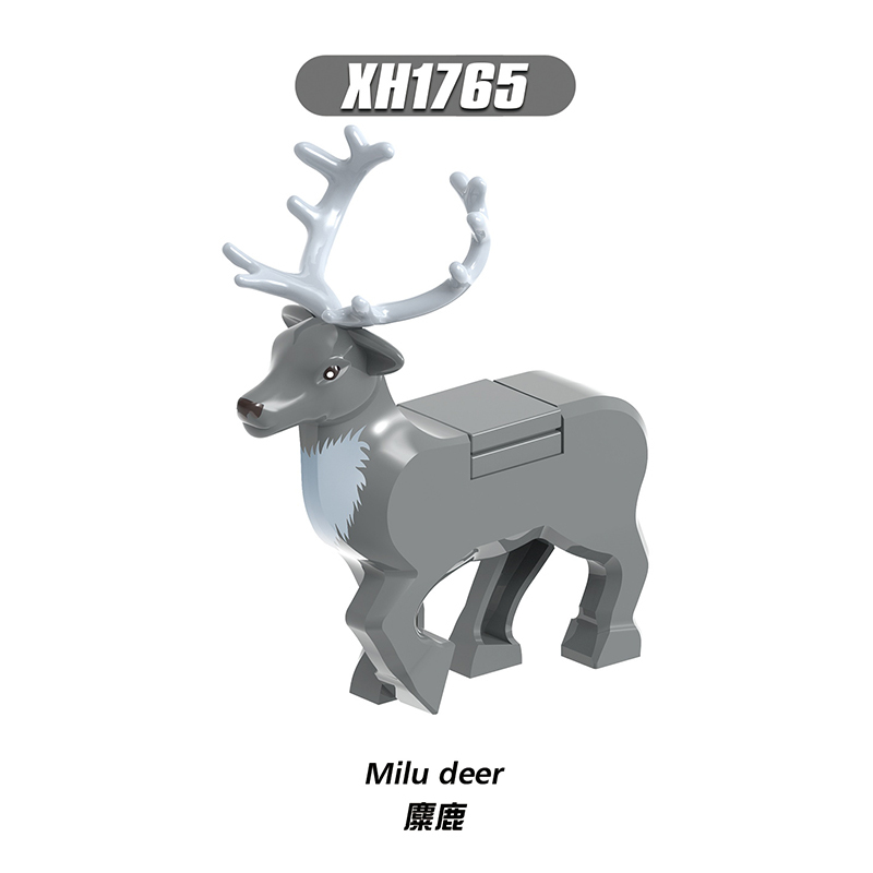 X0310 Game  Figures Douro Mainland Journey To Fairyland Deer Plastic Mini Building Block Sets Educational Kids Toys