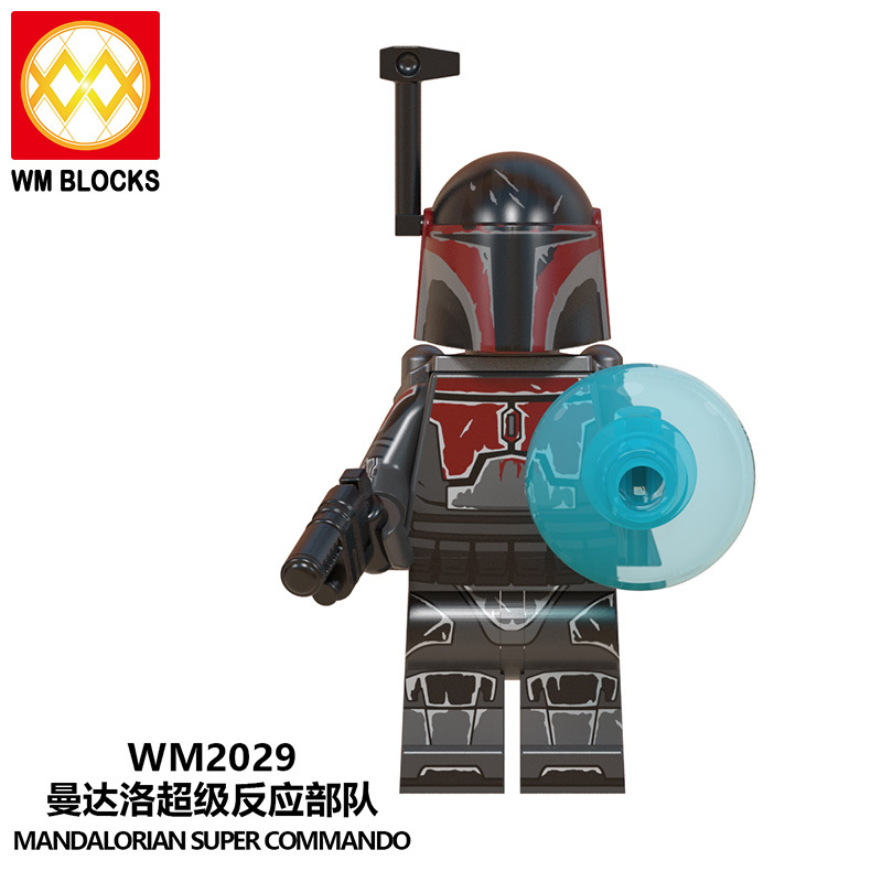 WM6098 Star wars Rex commander Echo Bo Katan Darth maul 501st Legion mini figures juguetes mini toys building blocks sets Toys for kids
