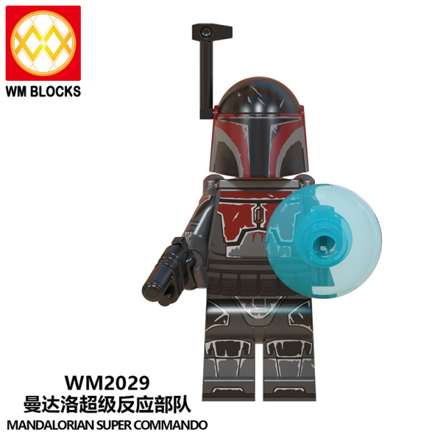 WM6098 Star wars Rex commander Echo Bo Katan Darth maul 501st Legion mini figures juguetes mini toys building blocks sets Toys for kids