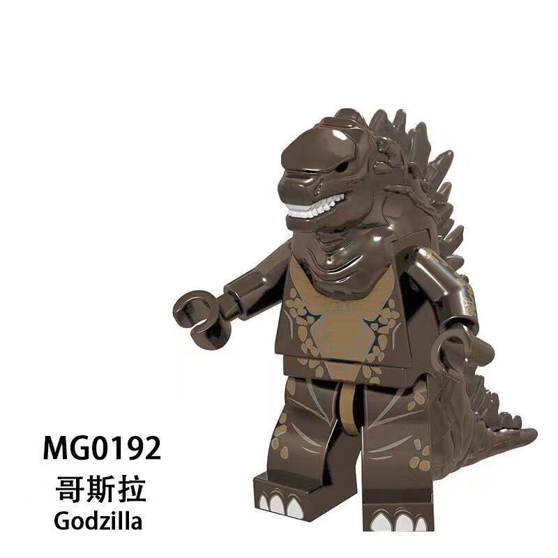 MG0192 American Sci-fi Monster Movie Godzilla Mini Figures Bricks King of the Monsters Educational Action Model Building Blocks Kids Gift Toys