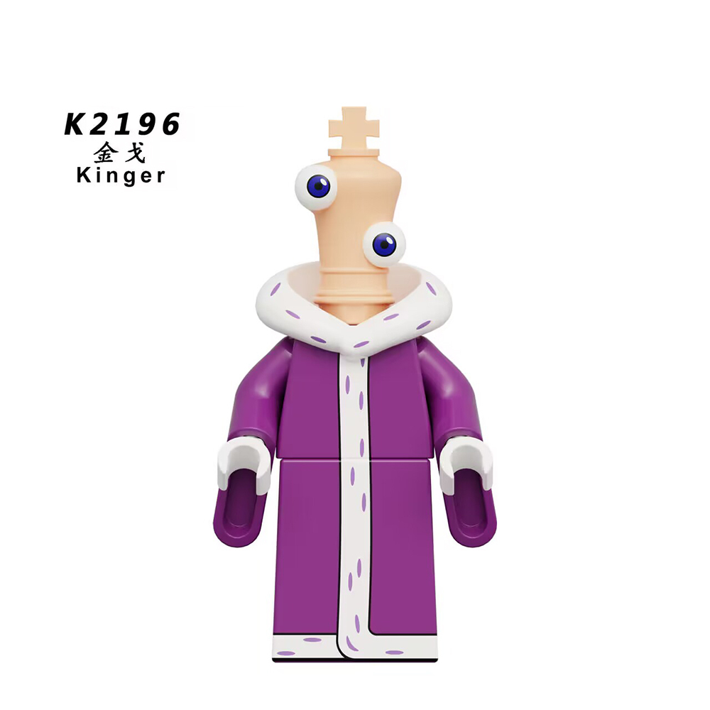 KDL827 The Amazing Digital Circus Gangle Pomni Ragatha Jax Caine Kaufmo Zooble Kinger Figures Anime Educational Building Blocks Mini Gift Toys for Kids