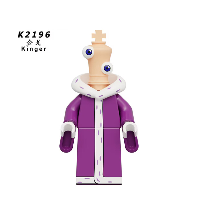 KDL827 The Amazing Digital Circus Gangle Pomni Ragatha Jax Caine Kaufmo Zooble Kinger Figures Anime Educational Building Blocks Mini Gift Toys for Kids