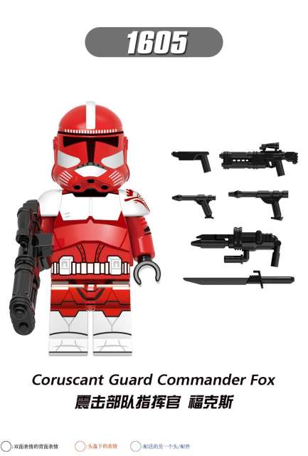 X0323 Star Wars Minifigs Jesse Grey Galictic Marines Juguetes Plastic Building Block Bricks Kids Toys