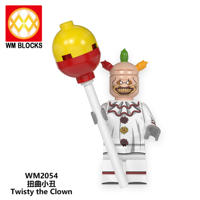 WM6101 Horror series Halloween Jack Chainsaw killer Jason Sam Elvira Pyramid Head Nurse mini figures juguetes mini toys building blocks sets Toys for kids