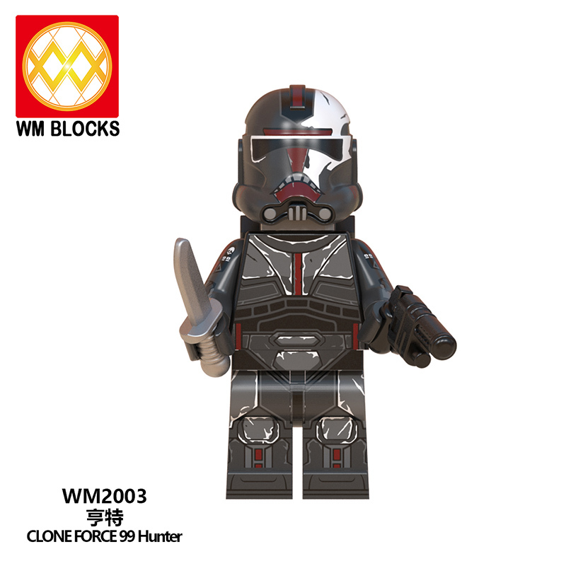 WM6095 Star wars Rex commander cody Jesse Ahsoka mini figures juguetes mini toys building blocks sets Toys for kids