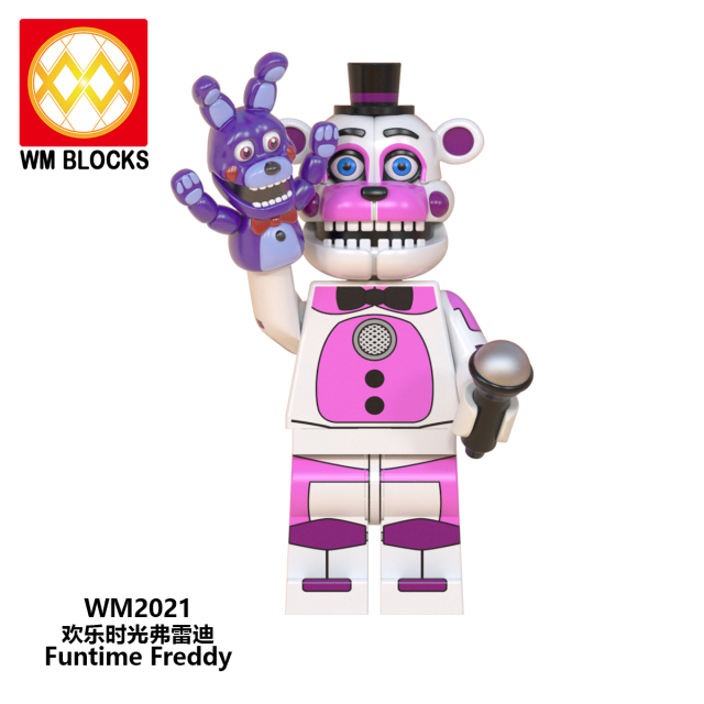 WM6097 FNAF five nights five nights at freddy's mini figures juguetes mini toys building blocks sets Toys for kids