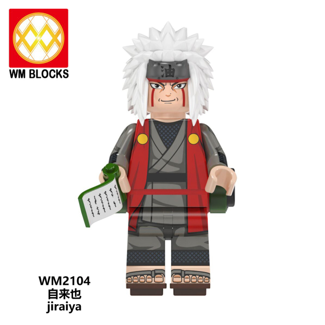 WM6107 Anime Naruto Uchiha obito kakashi sasori pein sasuke mini figures juguetes mini toys building blocks sets Toys for kids