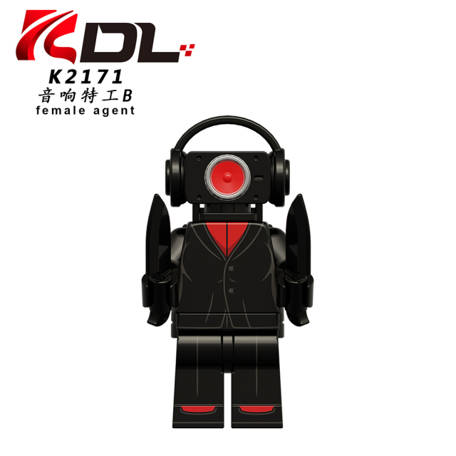 KDL823 Skibidi Toilet Game Series Characters Humanoid Dr. Toilet Man Cameraman Female Agent Gman Building Blocks Mini Figures Educational Kids Gift Toys