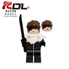 KDL820 Anime BLEACH Kurosaki Ichigo Yhwach Aizen Sousuke Hitsugaya Toushirou  Kuchiki Rukia Mini Figures Educational Action Building Blocks for Kids Gift Toys