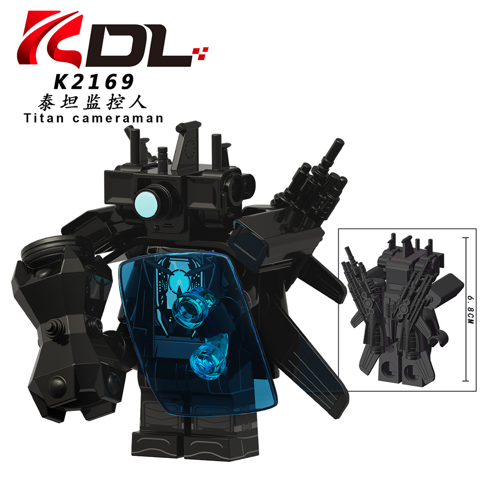 KDL823 Skibidi Toilet Game Series Characters Humanoid Dr. Toilet Man Cameraman Female Agent Gman Building Blocks Mini Figures Educational Kids Gift Toys