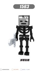 X0294 Game My World MC Minecraft Golden Knight Piglin Brute Sniffer Allay Llama Minifigs Plastic Building Block Sets Educational Kids Toys