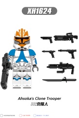 X0303 Star Wars Minifigs Clone Trooper Bricks Boys Gifts Juguetes Plastic Building Block Sets Kids Toys