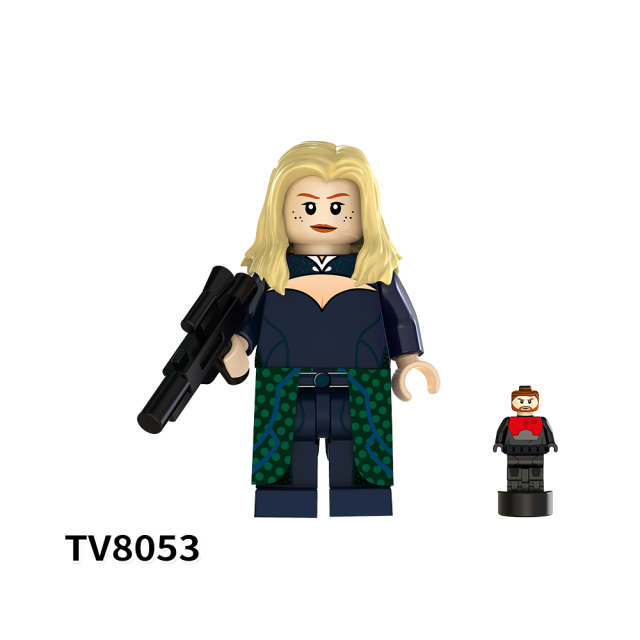 TV6107 Star War Leia Organa Han Solo Satine Kryze Clone Trooper Ahsoka Commander Building Block Figure Toy Bricks