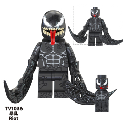 TV6205  Marvel Comics Super Heroes Wolverine Omni Man Deadpool  Mini Bricks Building Block Figure Toys For Kids