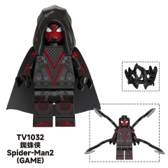 TV6204  Marvel Comics Super Heroes Spider-Man2 The Amazing Spider-Man Deadpool Watchers Mini Bricks Building Block Figure Toys For Kids