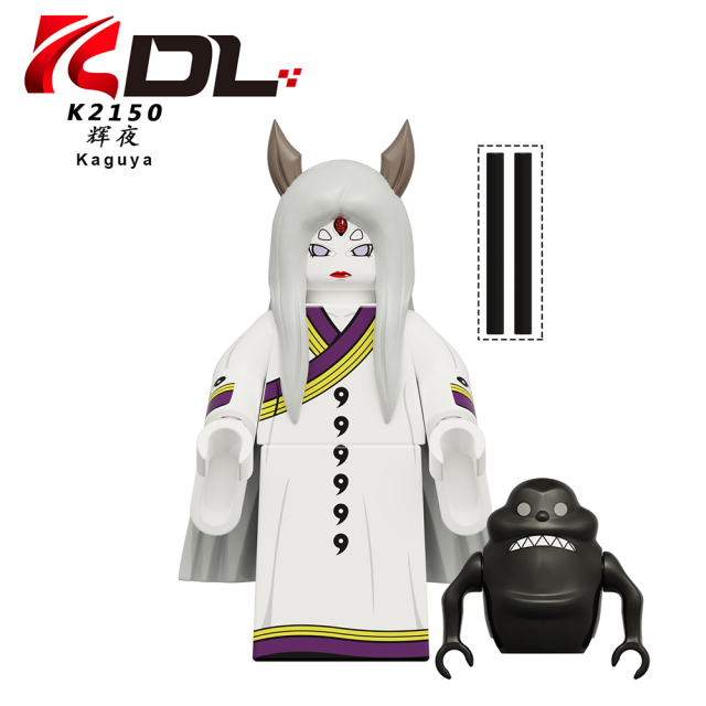 KDL819 Uzumaki Kakashi Uchiha Obito Madara Tsunade Jiraiya Kaguya Minato Japanese Anime Naruto Minifigures Collect Educational Building Blocks Kids Mini Toys