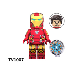 TV6201 Marvel Comics Super Heroes Captain America Doctor Stranges Iron Man Thor Black Panther Mini Bricks Building Block Figure Toys For Kids