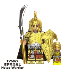 TV6404 Lord Of The Rings Movie Noldo Warrior Guards Elrond Mini Bricks Building Block Figure Plastic Educational Kids Toys