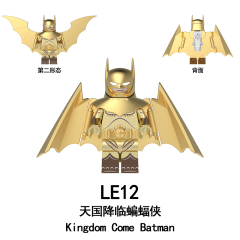 LE10-12  Movie DC Comic SuperHero Kingdom Come Batman Second Form Juguetes Minifigs Building Blocks Sets Educational  Kids Toys