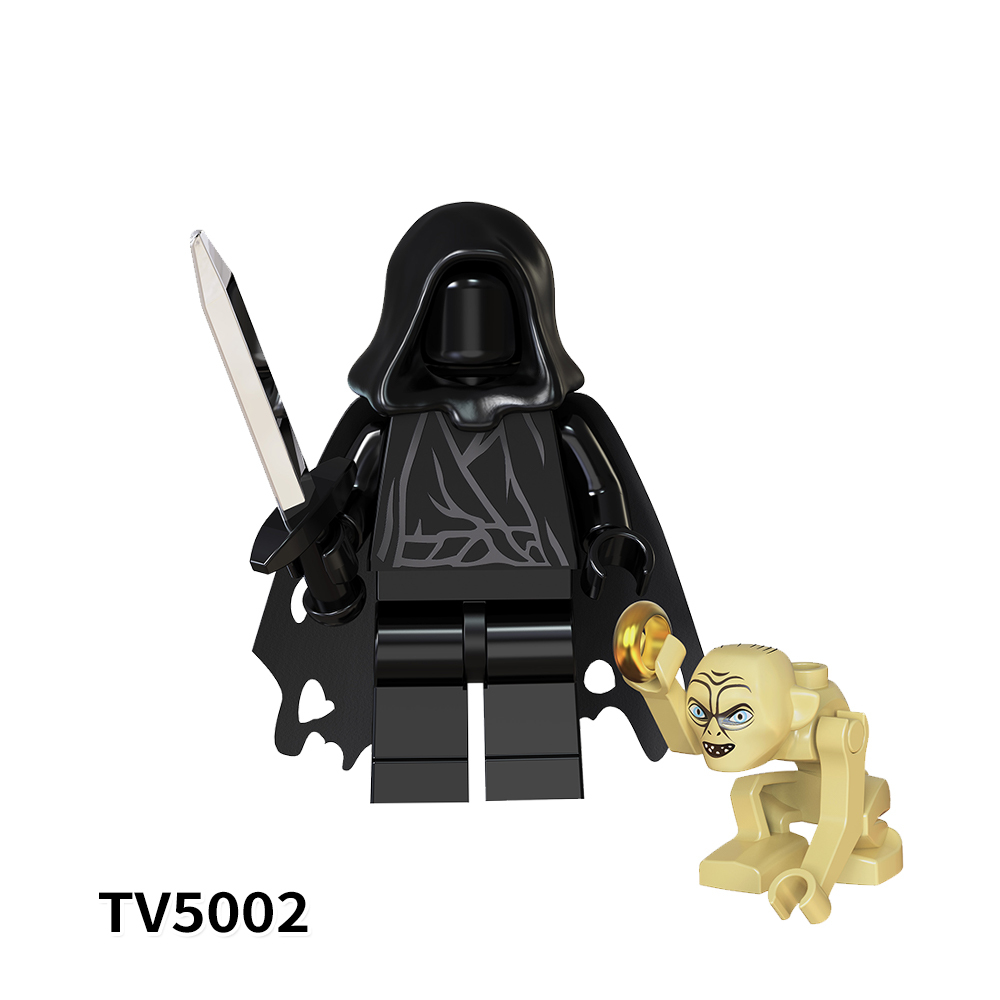 TV6401 Lord Of The Rings Goblin Ringwraith Sauron Witch-king Movie Mini Bricks Building Block Figure Plastic Educational Kids Toys