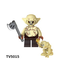 TV6402 Lord Of The Rings  Movie ORCS Uruk-haf Goblin  Mini Bricks Building Block Figure Plastic Educational Kids Toys