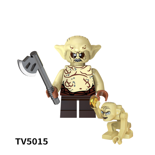 TV6402 Lord Of The Rings  Movie ORCS Uruk-haf Goblin  Mini Bricks Building Block Figure Plastic Educational Kids Toys