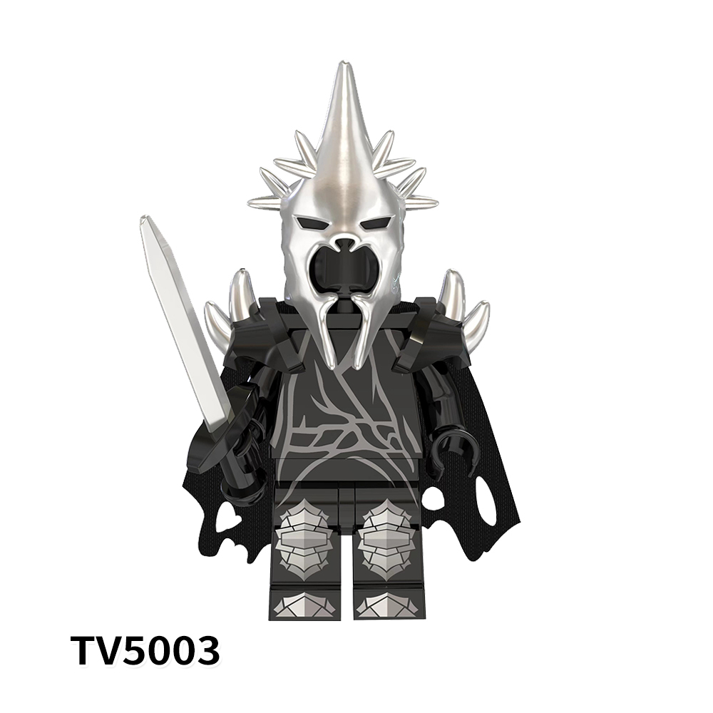 TV6401 Lord Of The Rings Goblin Ringwraith Sauron Witch-king Movie Mini Bricks Building Block Figure Plastic Educational Kids Toys