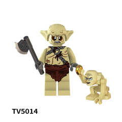 TV6402 Lord Of The Rings  Movie ORCS Uruk-haf Goblin  Mini Bricks Building Block Figure Plastic Educational Kids Toys