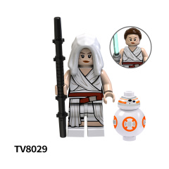 TV6104  Star Wars Movie Character Darth Maul Obi-Wan Minifigs Boy Juguetes Mini Building Blocks Educational Kids Toys