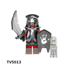 TV6402 Lord Of The Rings  Movie ORCS Uruk-haf Goblin  Mini Bricks Building Block Figure Plastic Educational Kids Toys