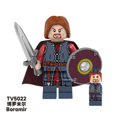 TV6402 Lord Of The Rings Movie Aragorn Elrond Boromir Elves Mini Bricks Building Block Figure Plastic Educational Kids Toys