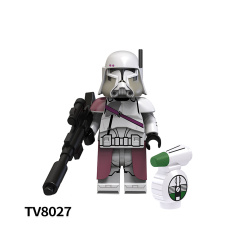 TV6104  Star Wars Movie Character Darth Maul Obi-Wan Minifigs Boy Juguetes Mini Building Blocks Educational Kids Toys