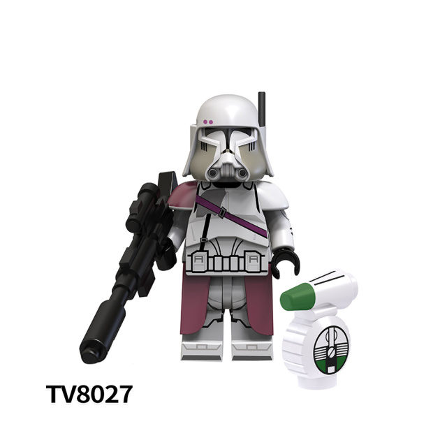 TV6104  Star Wars Movie Character Darth Maul Obi-Wan Minifigs Boy Juguetes Mini Building Blocks Educational Kids Toys