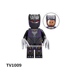 TV6202 Marvel Comics Super Heroes Black Panther Spider-Man Venom Iron Man Thor Mini Bricks Building Block Figure Toys For Kids