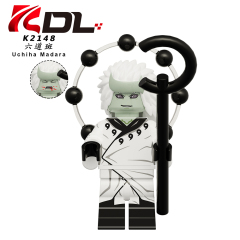 KDL819 Uzumaki Kakashi Uchiha Obito Madara Tsunade Jiraiya Kaguya Minato Japanese Anime Naruto Minifigures Collect Educational Building Blocks Kids Mini Toys