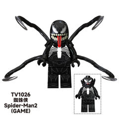 TV6204  Marvel Comics Super Heroes Spider-Man2 The Amazing Spider-Man Deadpool Watchers Mini Bricks Building Block Figure Toys For Kids