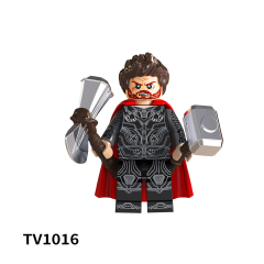 TV6202 Marvel Comics Super Heroes Black Panther Spider-Man Venom Iron Man Thor Mini Bricks Building Block Figure Toys For Kids