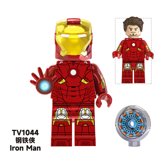 TV6206 Marvel Comics Super Heroes Loki Iron Man Mini Bricks Building Block Figure Toys For Kids