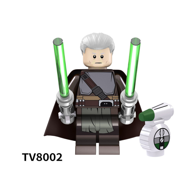 TV6101 Star Wars Movie Character Obi-Wan Rahm Kota Clone Trooper Mini Building Blocks Educational Kid Boy Toy