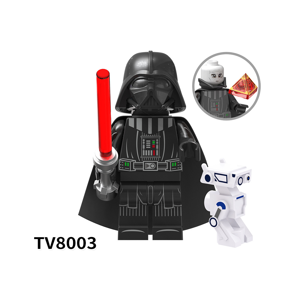 TV6101 Star Wars Movie Character Obi-Wan Rahm Kota Clone Trooper Mini Building Blocks Educational Kid Boy Toy