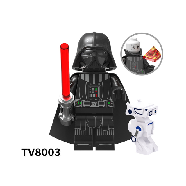 TV6101 Star Wars Movie Character Obi-Wan Rahm Kota Clone Trooper Mini Building Blocks Educational Kid Boy Toy