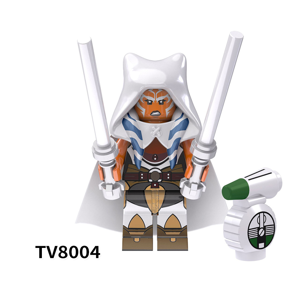 TV6101 Star Wars Movie Character Obi-Wan Rahm Kota Clone Trooper Mini Building Blocks Educational Kid Boy Toy