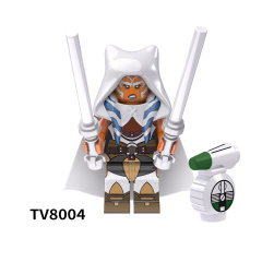 TV6101 Star Wars Movie Character Obi-Wan Rahm Kota Clone Trooper Mini Building Blocks Educational Kid Boy Toy
