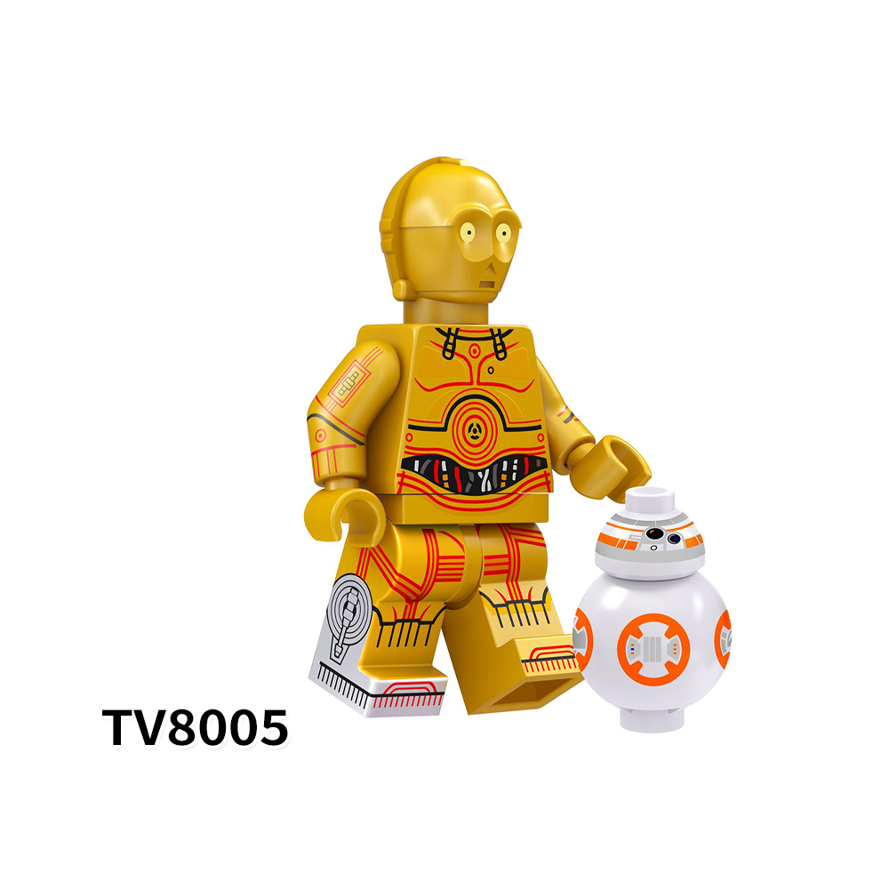 TV6101 Star Wars Movie Character Obi-Wan Rahm Kota Clone Trooper Mini Building Blocks Educational Kid Boy Toy