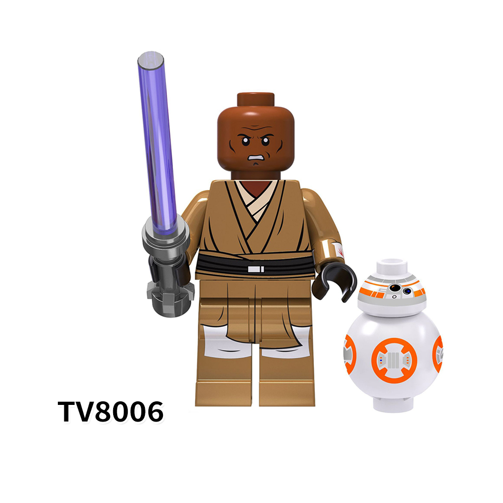 TV6101 Star Wars Movie Character Obi-Wan Rahm Kota Clone Trooper Mini Building Blocks Educational Kid Boy Toy
