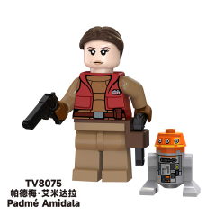 TV6110 Star Wars Movies Commander Fox Figures Guns And Weapons Army Juguetes Puzzle Plastic Building Block Sets Educational Kids Toys