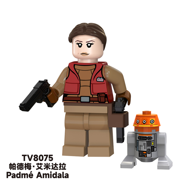 TV6110 Star Wars Movies Commander Fox Figures Guns And Weapons Army Juguetes Puzzle Plastic Building Block Sets Educational Kids Toys