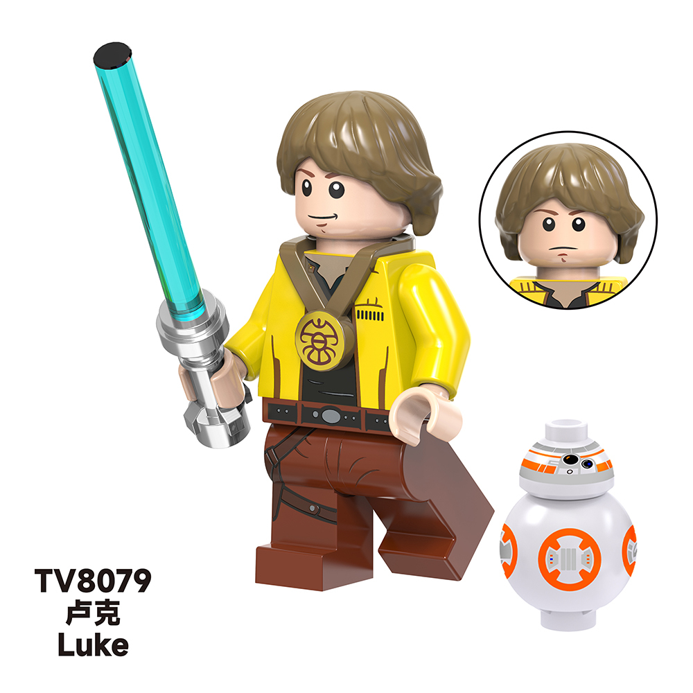 TV6110 Star Wars Movies Commander Fox Figures Guns And Weapons Army Juguetes Puzzle Plastic Building Block Sets Educational Kids Toys