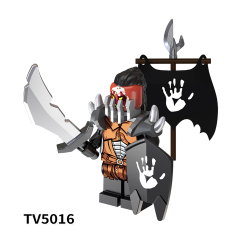 TV6402 Lord Of The Rings  Movie ORCS Uruk-haf Goblin  Mini Bricks Building Block Figure Plastic Educational Kids Toys